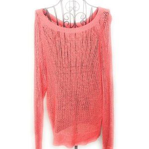 Old Navy Orange Knitted Long Sleeves Women
